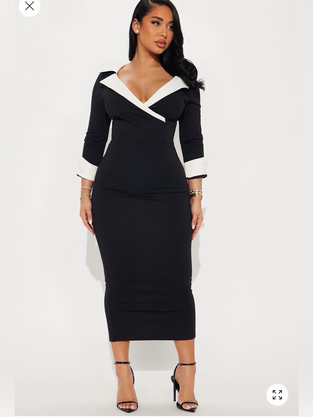 Boss Lady Midi Dress